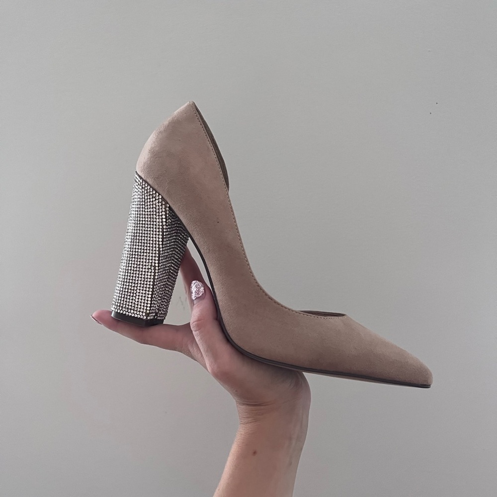 Call It Spring - sparkle block heels